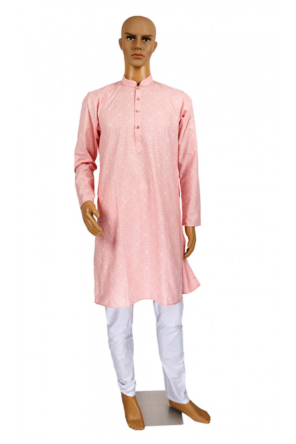 Baby Pink cotton kurta pyjama set