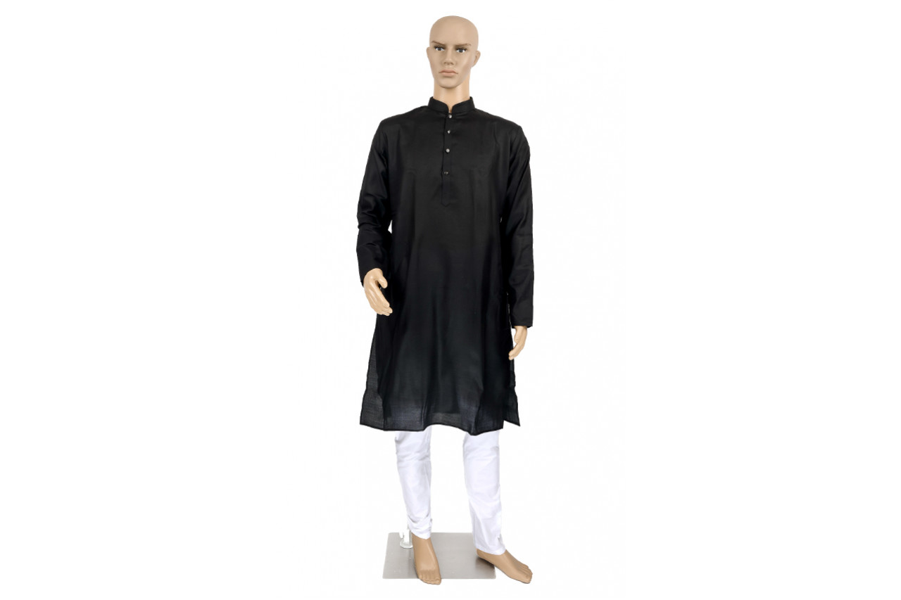 Black Shade cotton kurta pyjama set