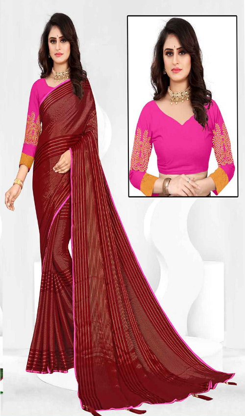 Six Colour Reniyal saree