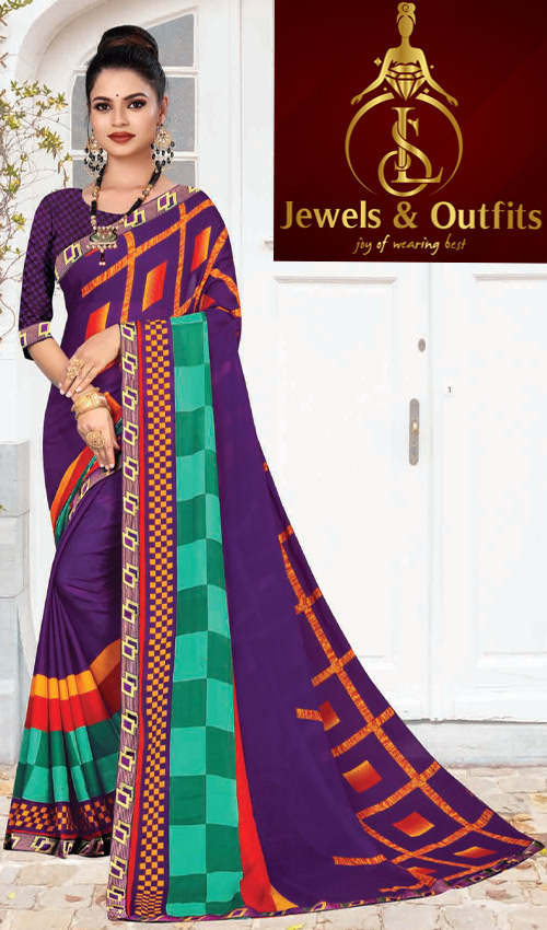 Stunning Printed Saree