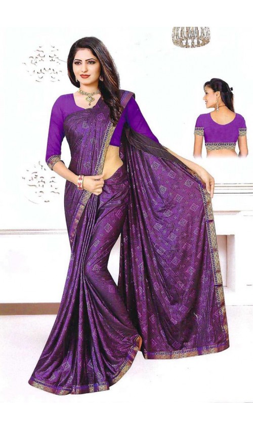 Crepe Printed saree (6 colours)