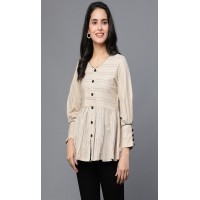 Cotton Top with Strips