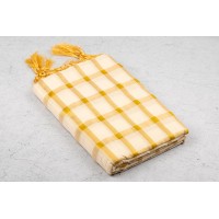 Cheque pattern Cotton saree