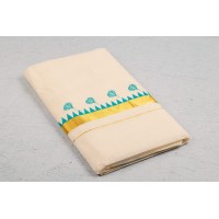 Leaf pattern kerala saree