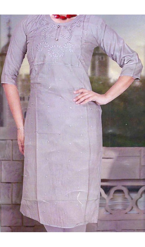 Plain cotton Kurti
