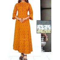 Stunning Floral Print Kurti Dress (4 colours)