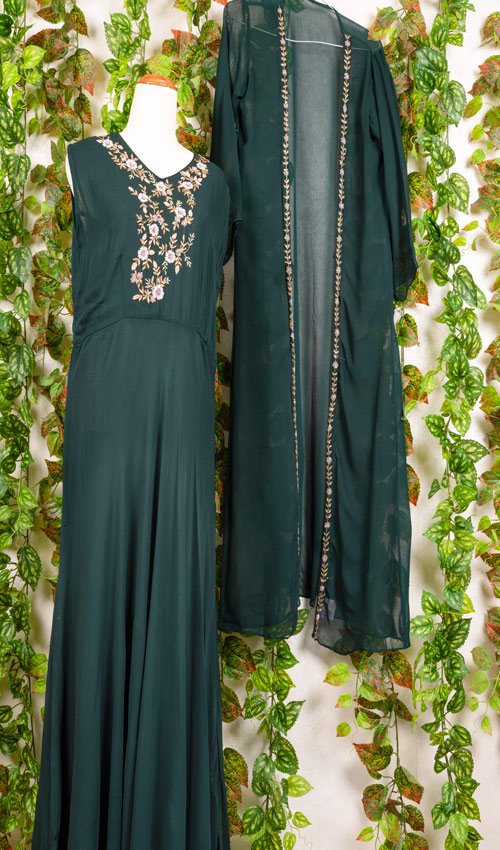 Designer 2 Piece Dress