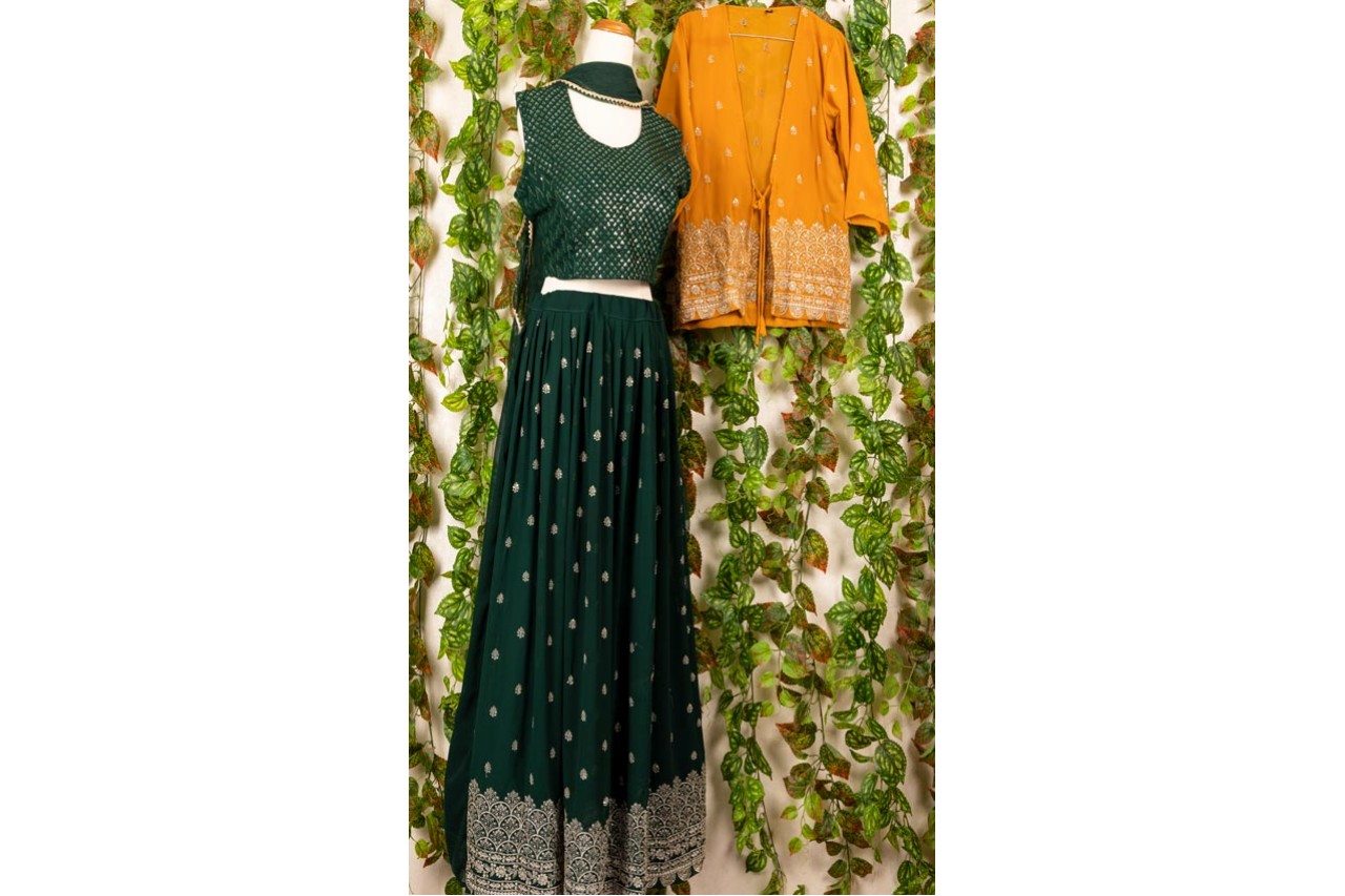 Three piece lehenga set