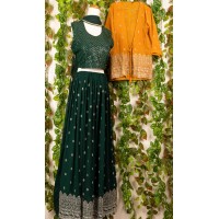 Three piece lehenga set