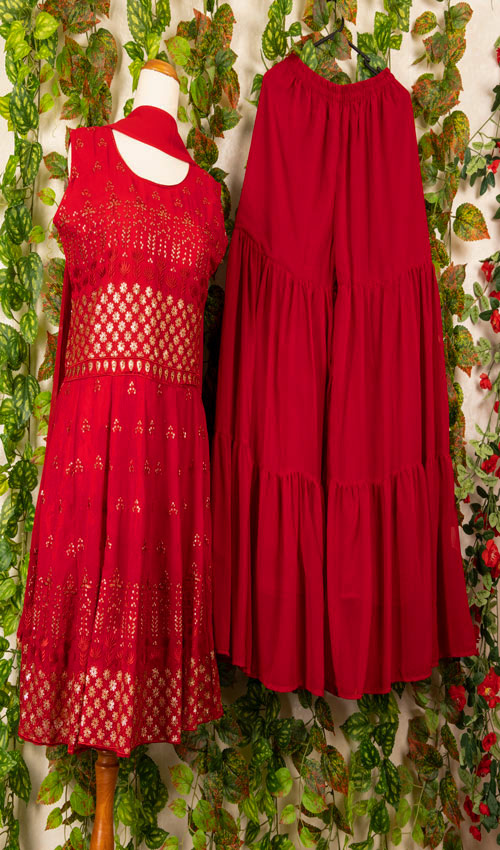 Shrara with Peplum