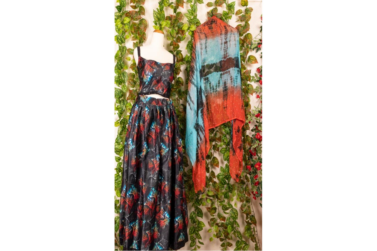 Stunning Indo-western Lehenga dress
