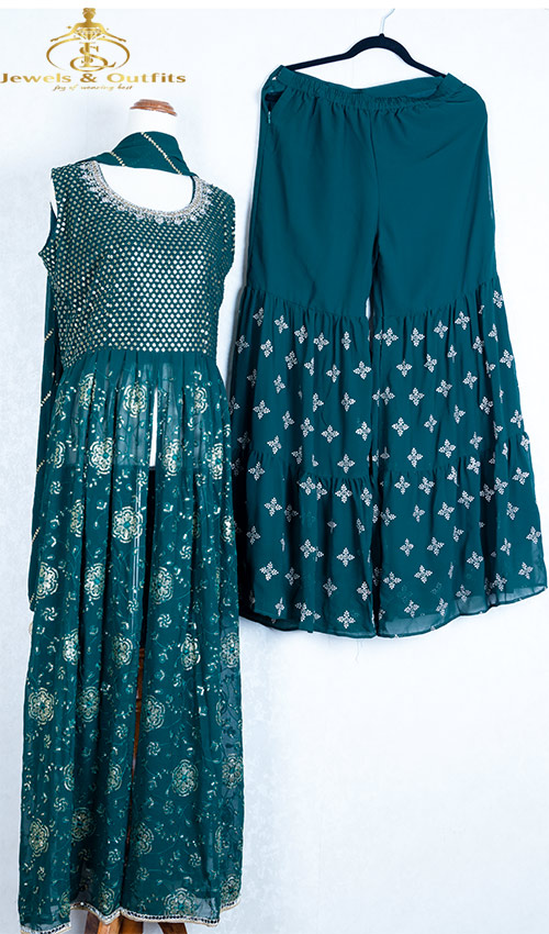 Designer Sharara set