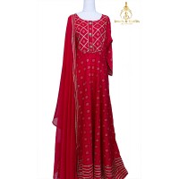 Cotton Anarkali Dress