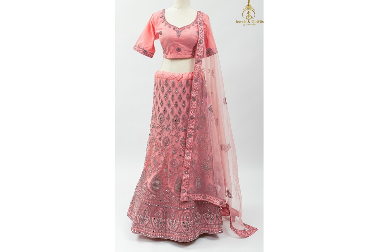 Adorable shade Net Lehenga