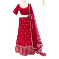 Magenta shade Lehenga