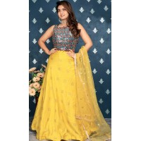 Yellow lehenga Dress