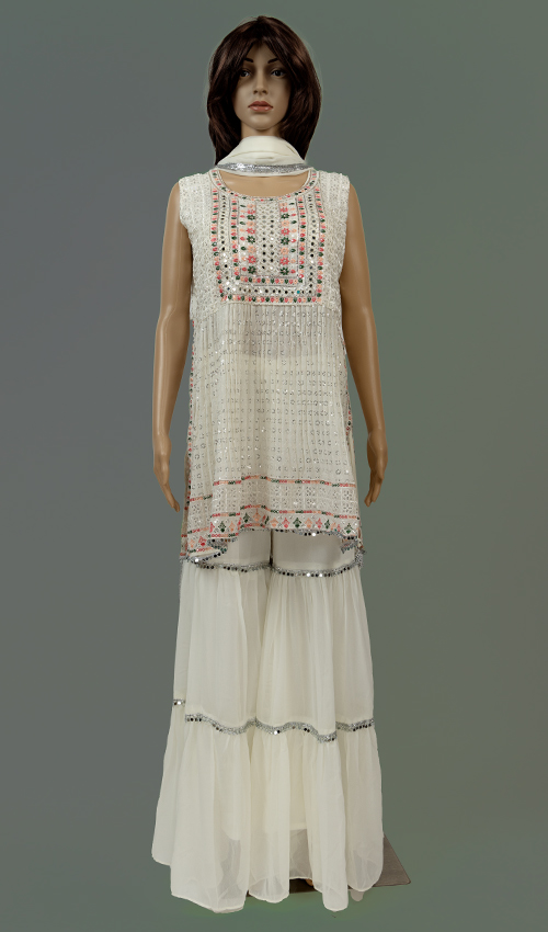 Nayra cut Sharara suit set