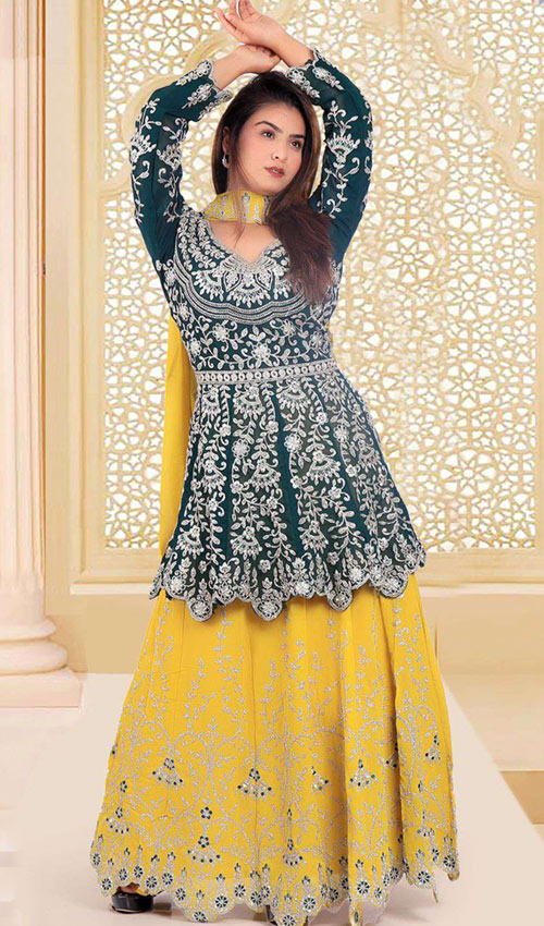 Elegantly Embraided lehenga set