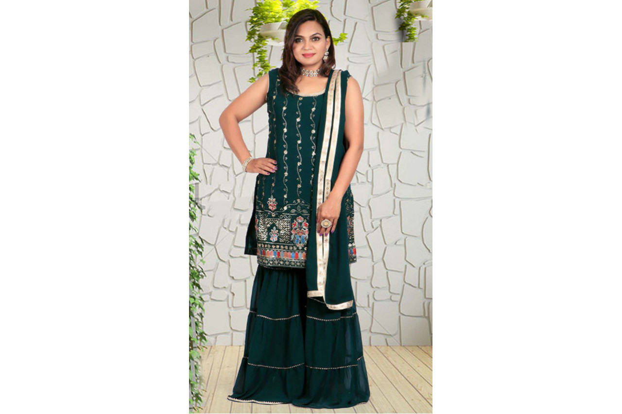 Sharara set (4 colours)