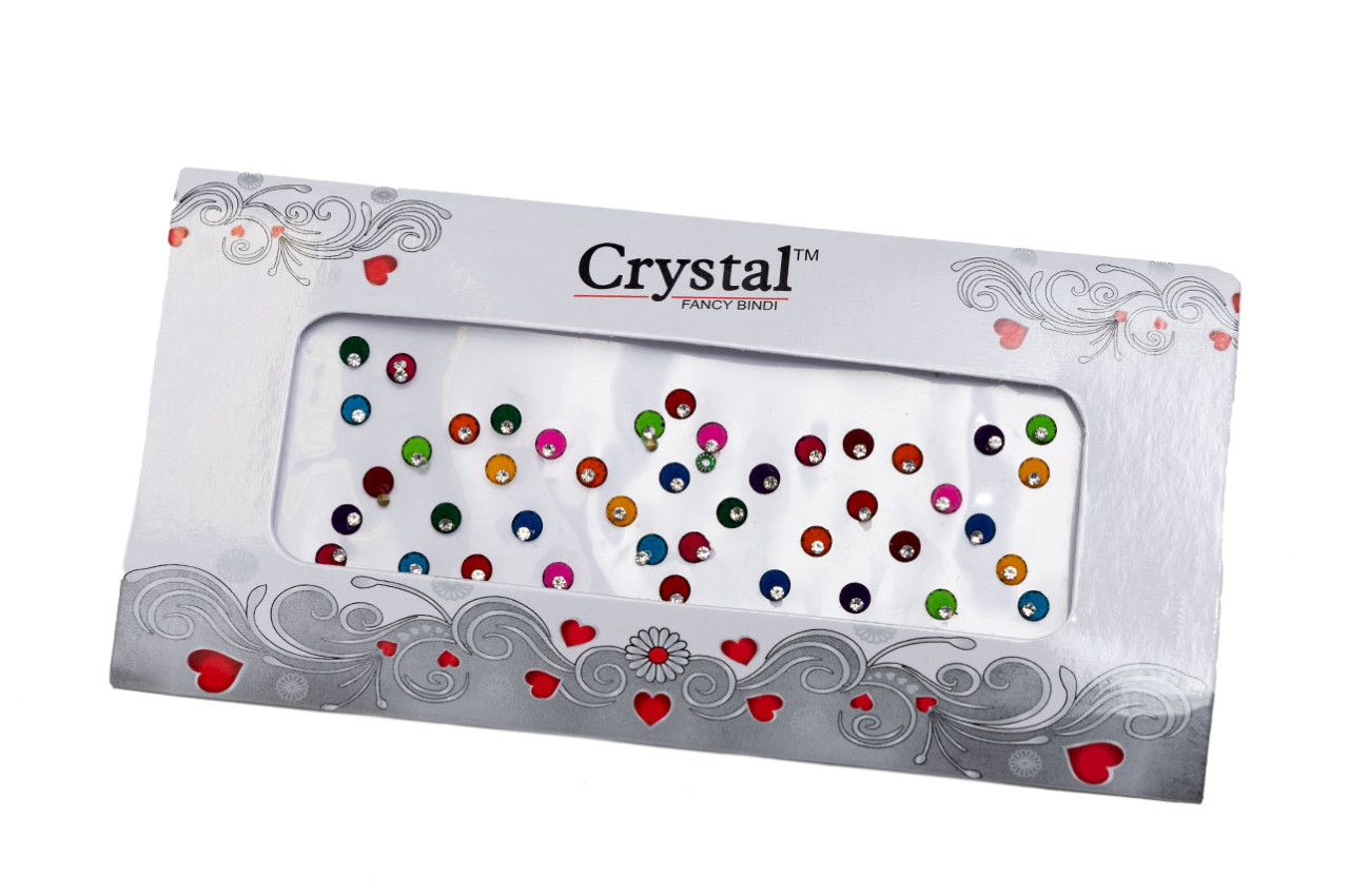 Multi mini zircon bindi card