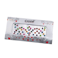 Multi mini zircon bindi card