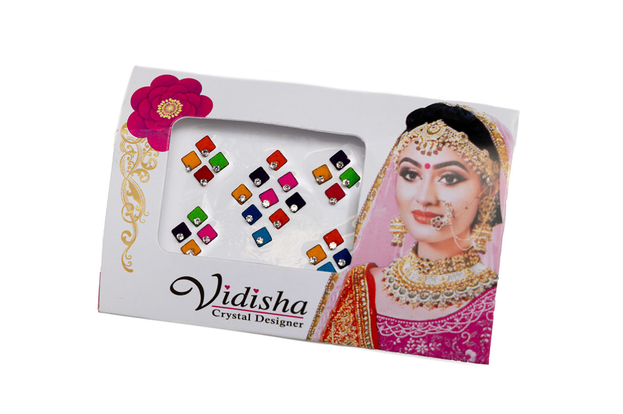 Little geometric shape bindi card