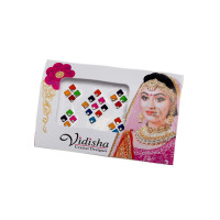 Little geometric shape bindi card