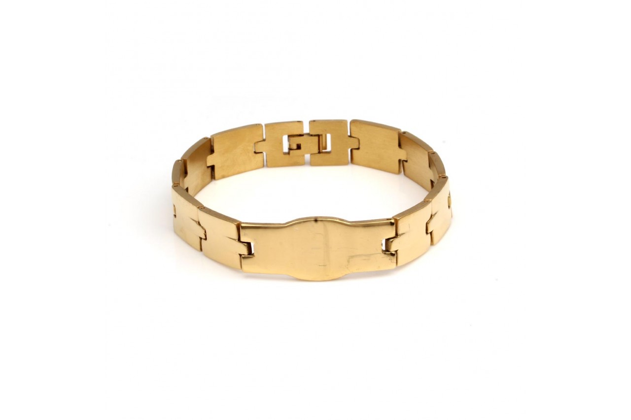 Golden designer bracelet