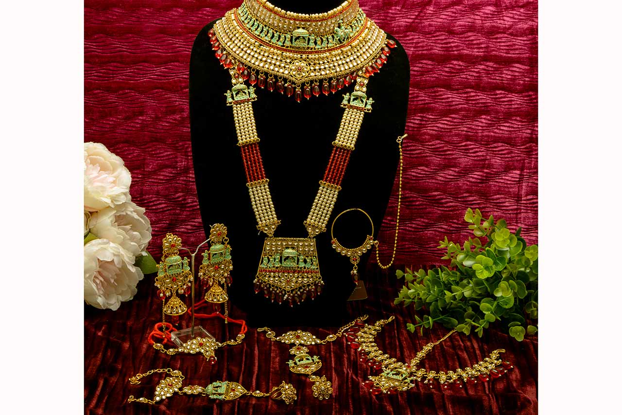 Doli pattern Bridal Set