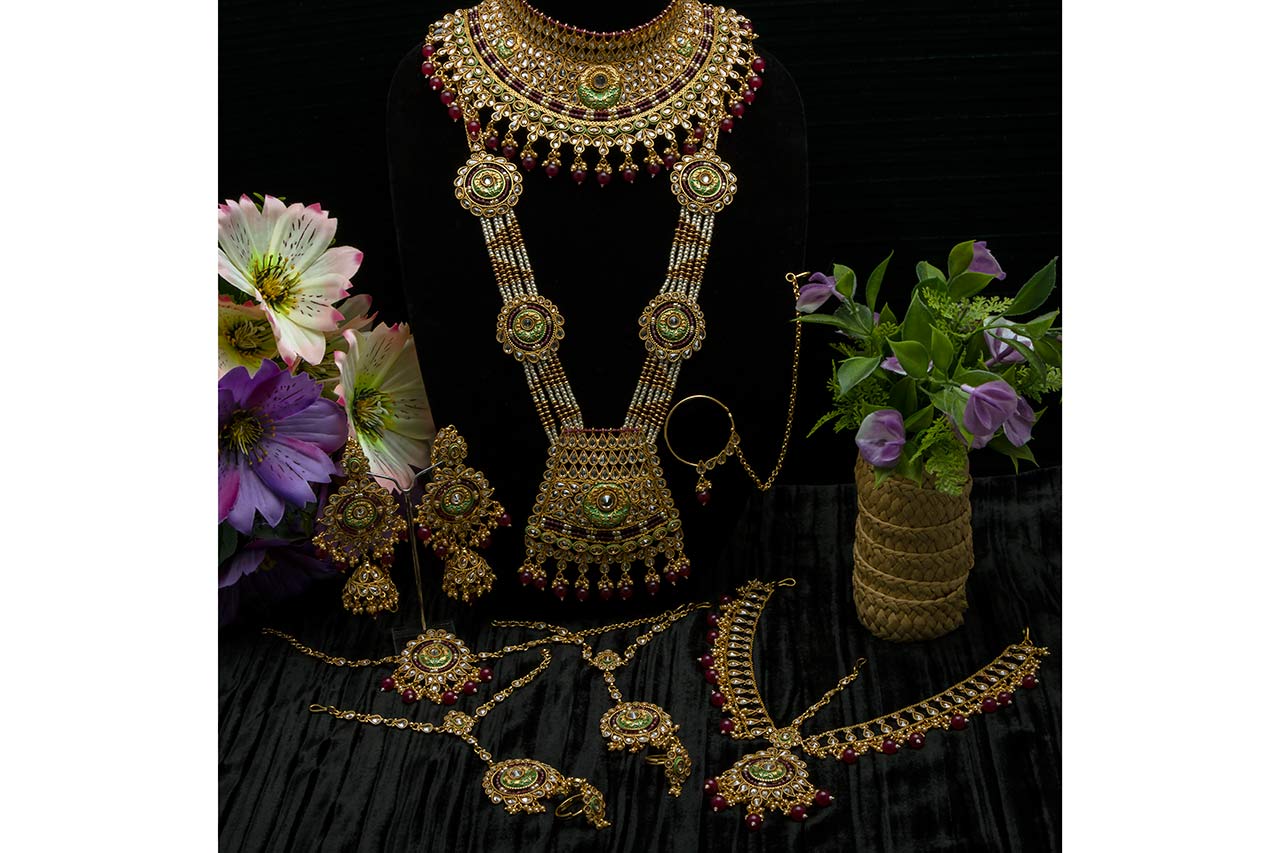 High Quality Kundan Bridal Set