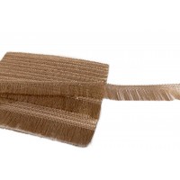 Copper shade Punjabi Gotta with Frills