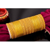 Yellow kids bangles