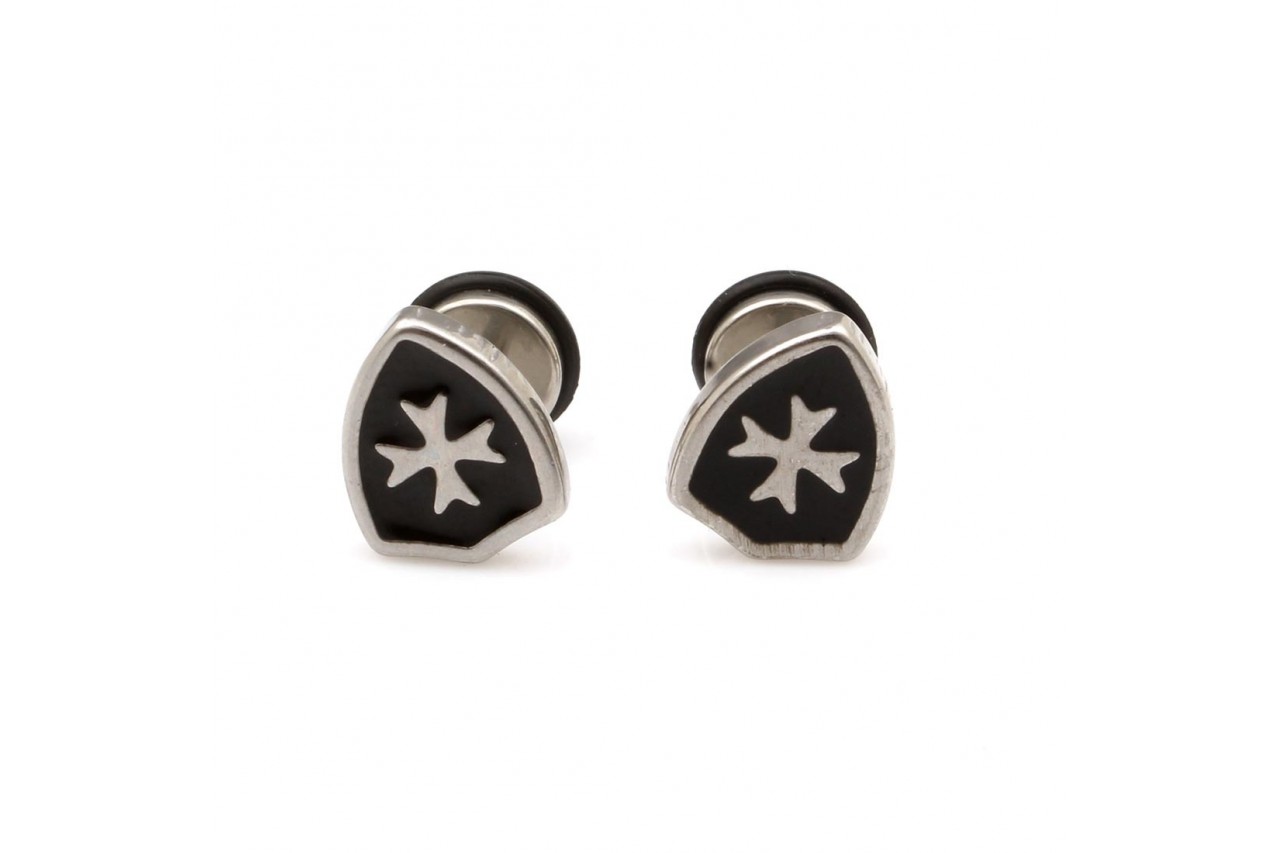 Cross Design Studs 