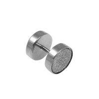 Sand sparkle Silver Studs 