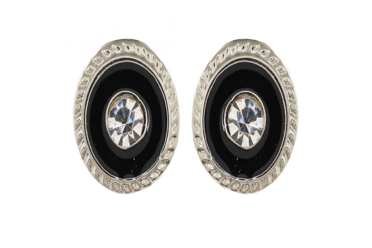 Round Crystal Studs 