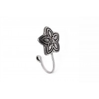 Flower pattern Clip-on Nose Pin