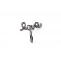 Love alphabet  Nose Pin