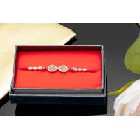 Infinity American Diamond Rakhi