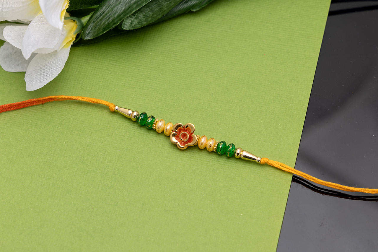 Colourful flower Rakhi