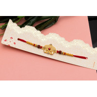 Golden Dual Mayur Rakhi