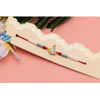 Silver Krishna Rakhi