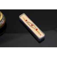 Dual Lined CZ stone Rakhi