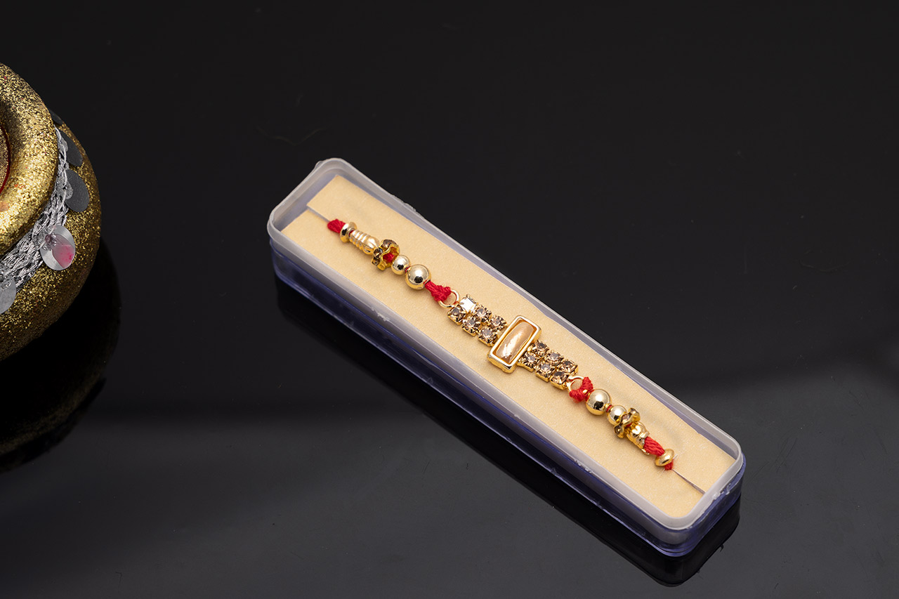 Amazing CZ stone Rakhi