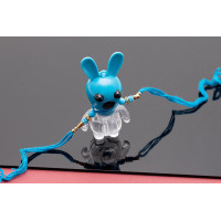 Little rabbit lighting kids Rakhi