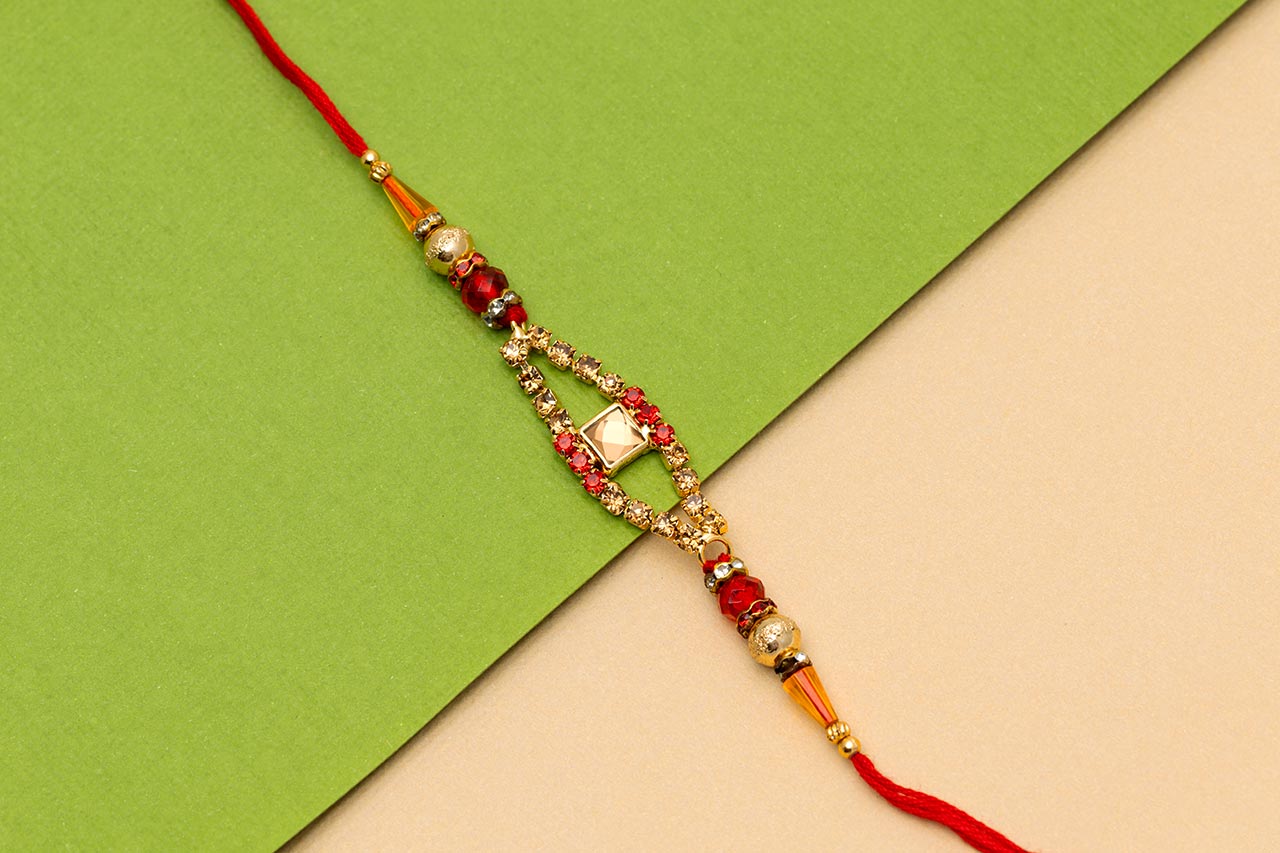 CZ stone Rakhi