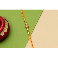 Alluring floral Thread Rakhi