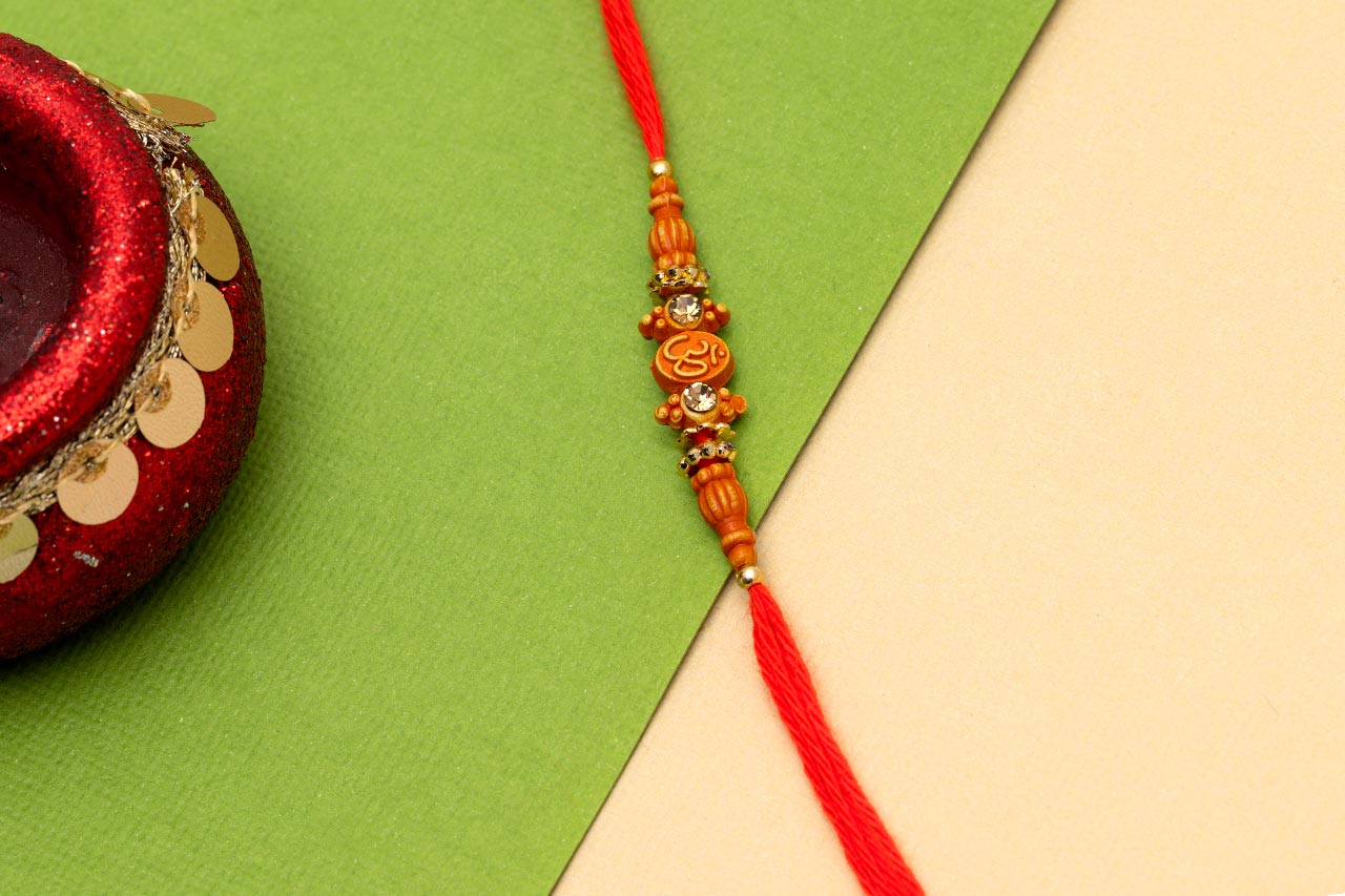 Astonishing Om Thread Rakhi