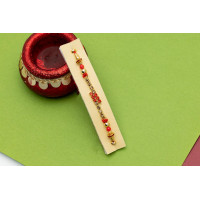 Lined CZ stone Rakhi