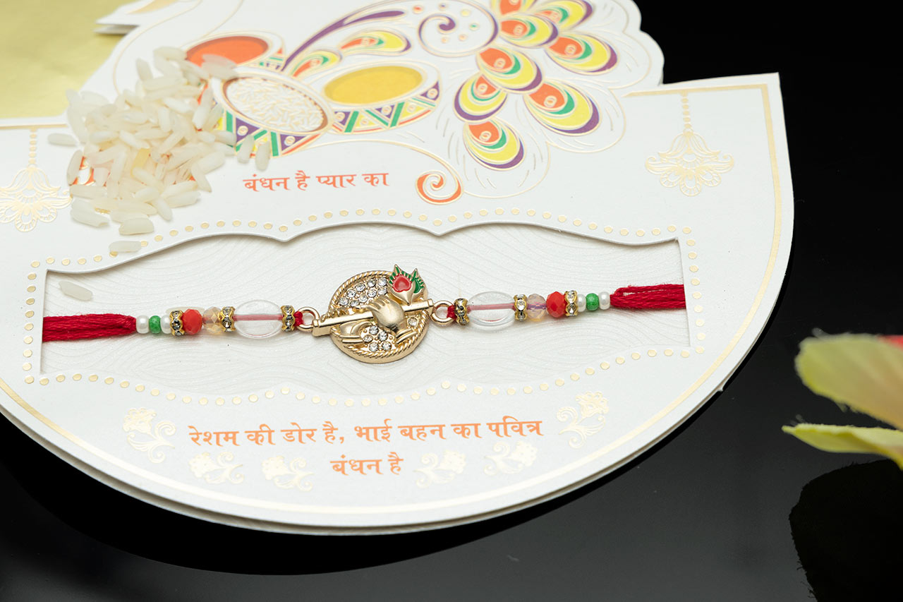 American diamond Kahna Rakhi