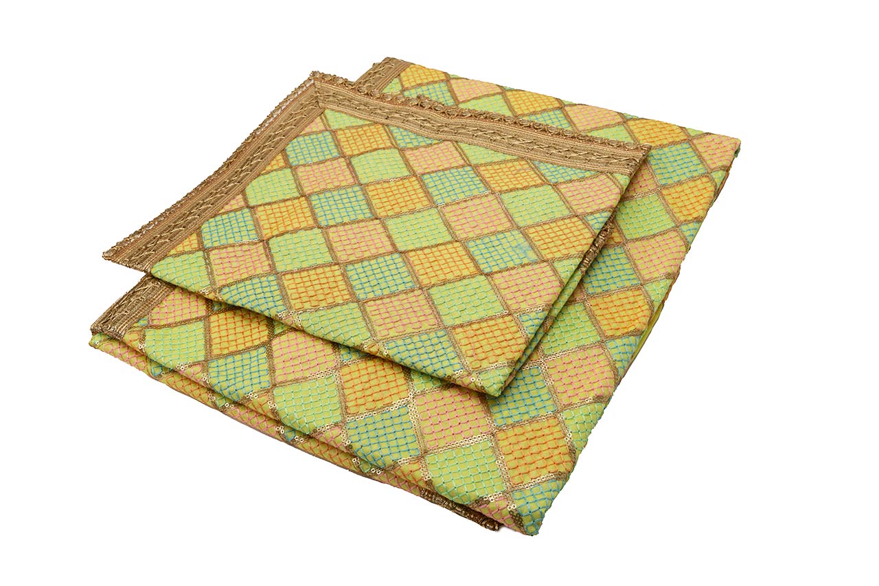 Multicolour Double Rumala Sahib